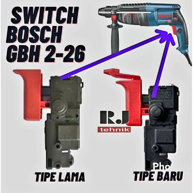 Bosch GBH 226 Rotary Hammer Drill Switch GBH226 Spare Parts Shopee