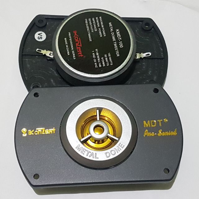 konzert metal dome tweeter
