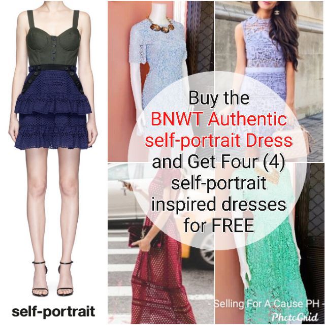 self portrait inspired dress