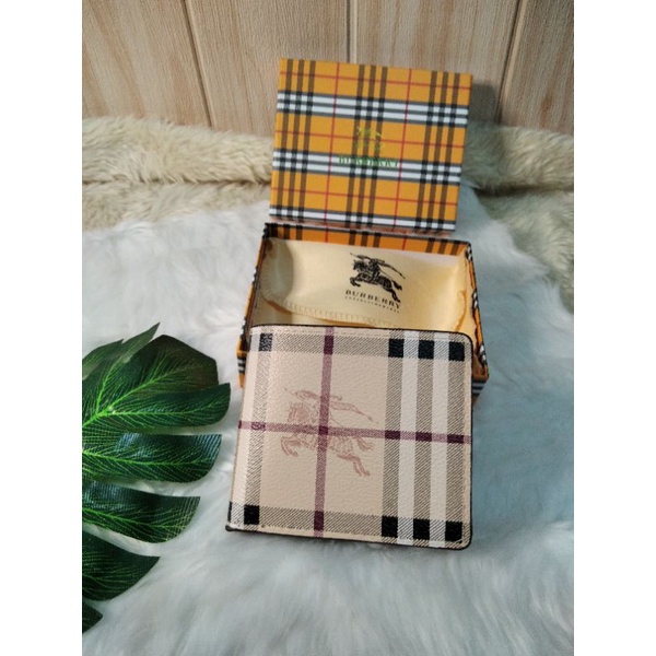 Burberry Bifold Mens wallet | Shopee Philippines