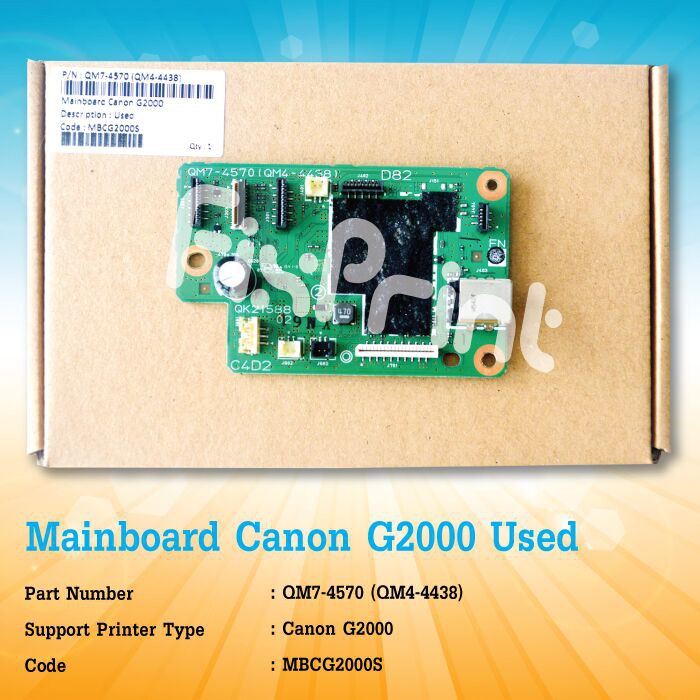 Canon G2000 Logic Board Mainboard G2000 Motherboard Canon Pixma G2000 ...