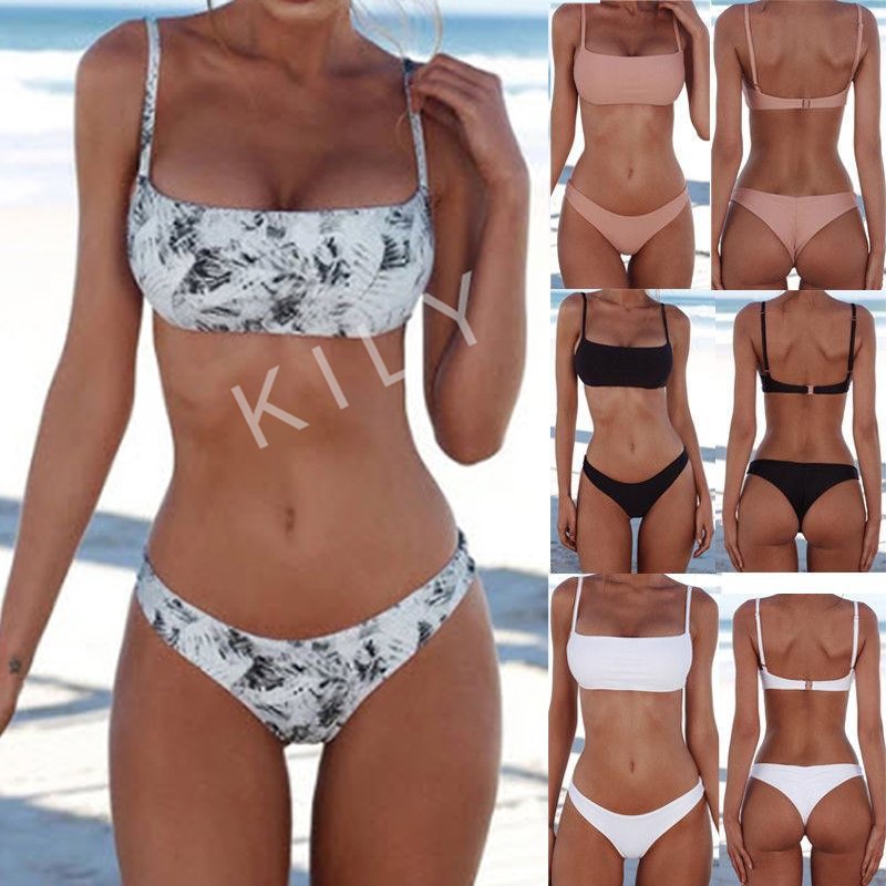 two piece bikini swimsuit