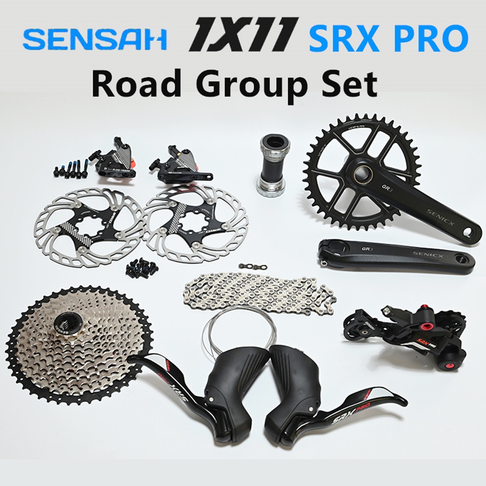SENSAH SRX PRO 1x11 Speed, 11s Road Groupset, R/L Shifter + Rear ...