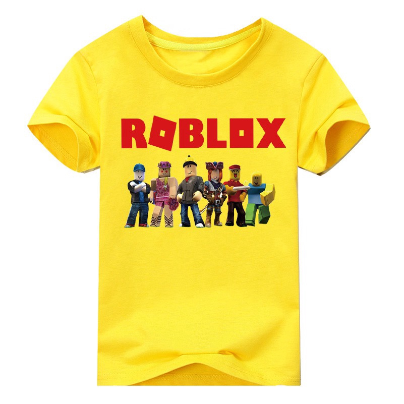 Ready Stock 2019 Summer Children Boy S Girls Tops Roblox Boy T Shirt Cotton T Shirts In Boys Shopee Philippines - 2019 children roblox boys clothing set kids boutique clothes roblox sweatshirt hoodie boys toptrousers two piece kids summer from ysshop 2898