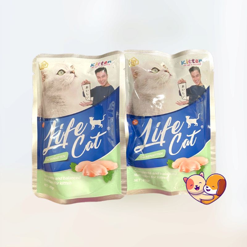 Life Cat Kitten Chicken 85gr (Wet Cat Food) Shopee Philippines