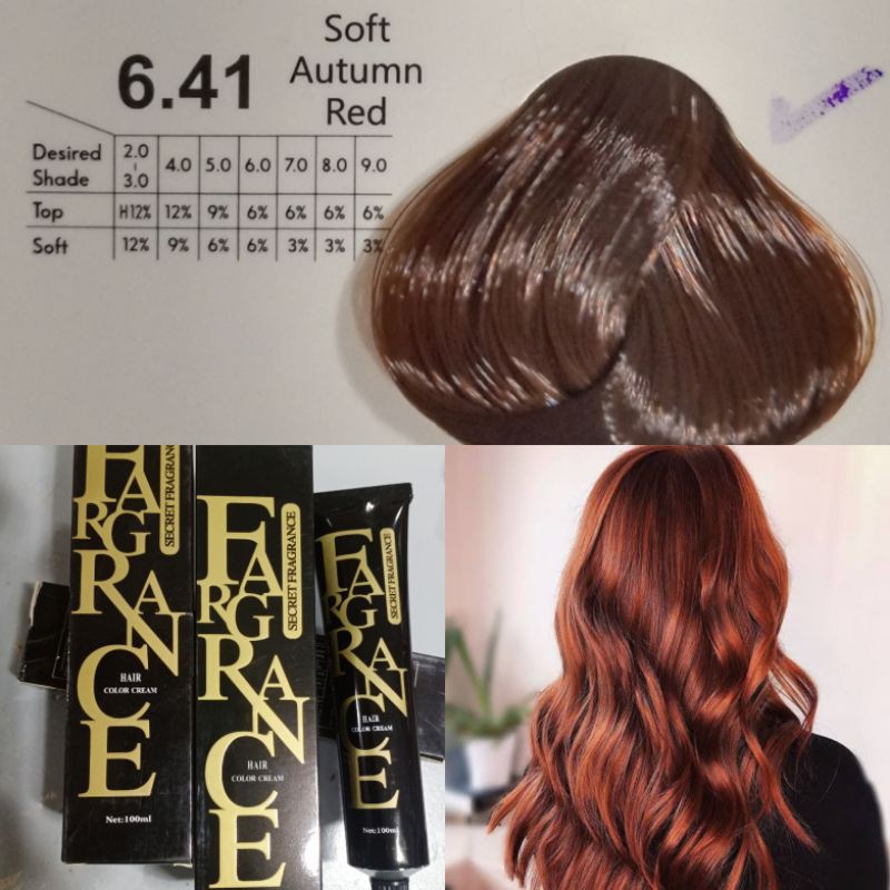 hair color soft autumn red | Shopee Philippines
