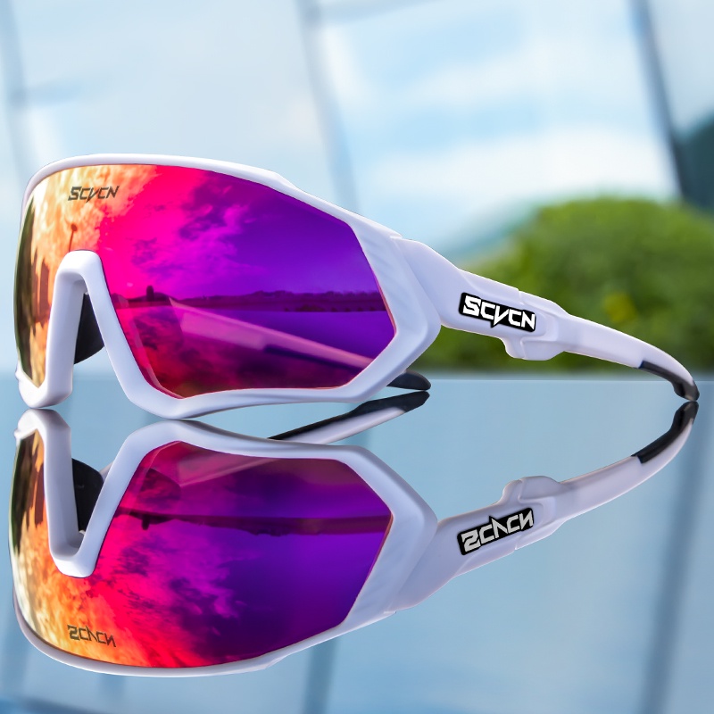 bright cycling glasses