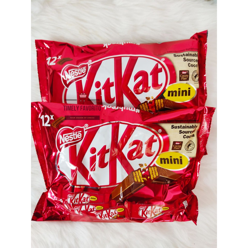 Nestle KitKat Mini 12 packs 200g Shopee Philippines