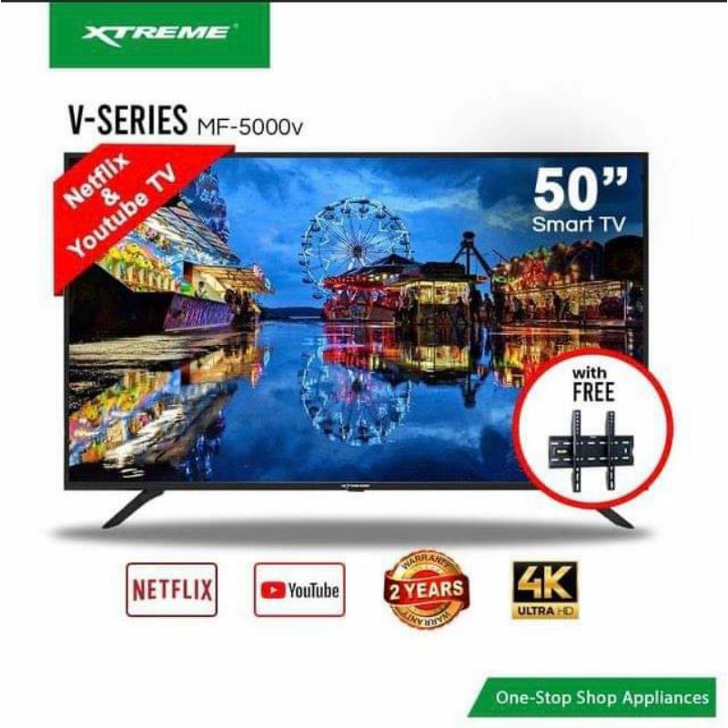 On Sale Mf 5000v Smart Tv 50 Shopee Philippines