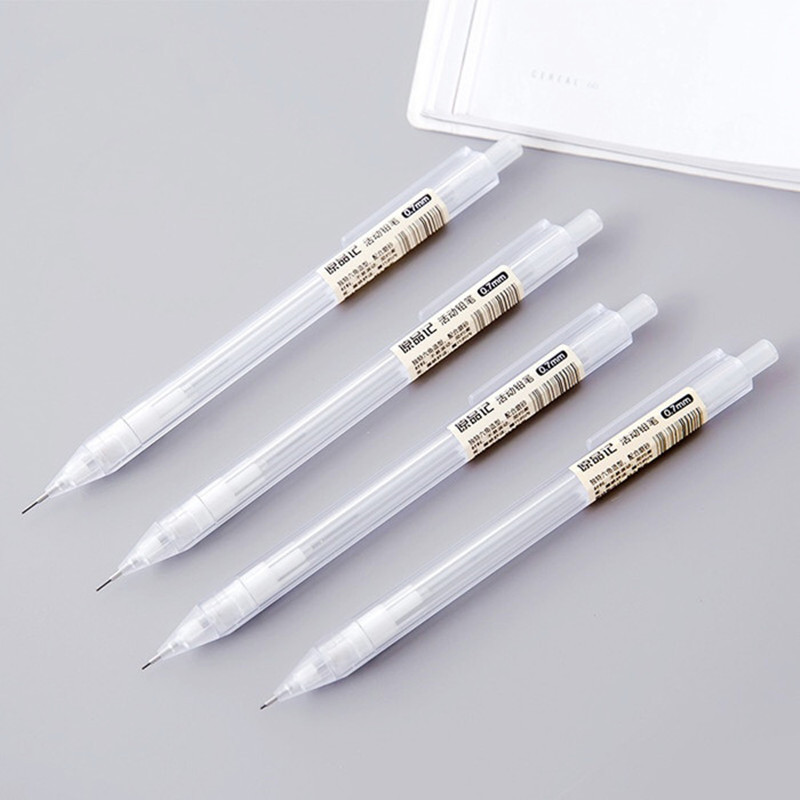 muji clear mechanical pencil