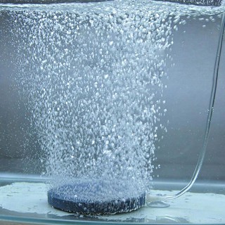 Aquarium Fish Tank Pump Air Bubble Stone Aerator  Hydroponic Oxygen Plate 4cm
