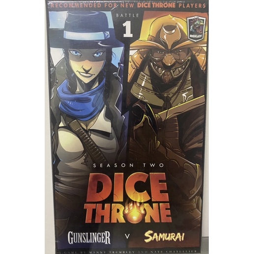 Dice Throne Season 2 Gunslinger vs Samurai Authentic Game Shopee