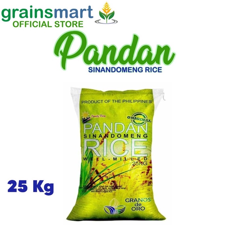 Grainsmart PANDAN Sinandomeng Well-Milled Rice | Shopee Philippines