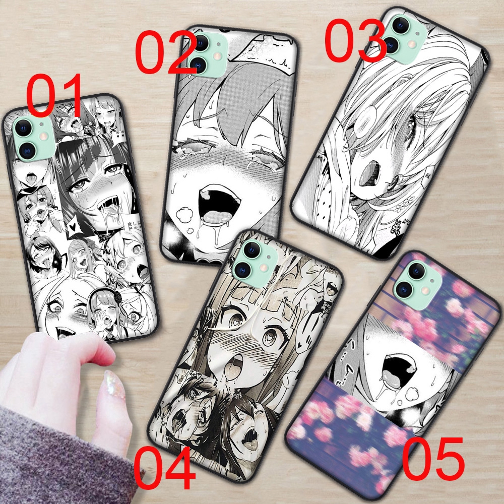 2rr Ahegao Anime Case Iphone 11 Pro 6 6s 7 8 Plus X Xs Max Xr Soft Cover Shopee Philippines