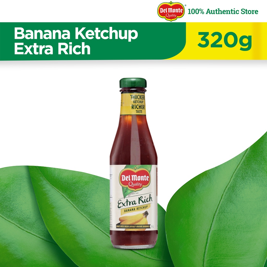 DEL MONTE Extra Rich Banana Ketchup with High Quality Fresh Bananas
