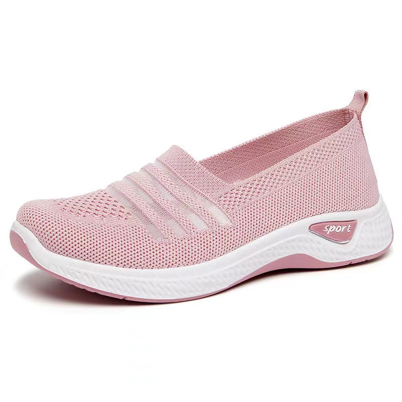 【HHS】 Korean rubber shoes for women fashion casual shoes slip on sports ...