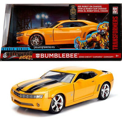 JADA 1:24 Transformers - Bumblebee - 2006 Chevrolet Camaro Concept Yellow |  Shopee Philippines