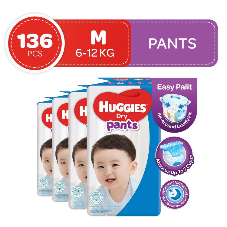 huggies dry pants small