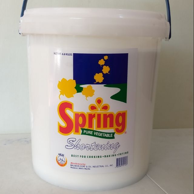 Spring Vegetable Shortening (PAIL 6.8 KG) Shopee Philippines
