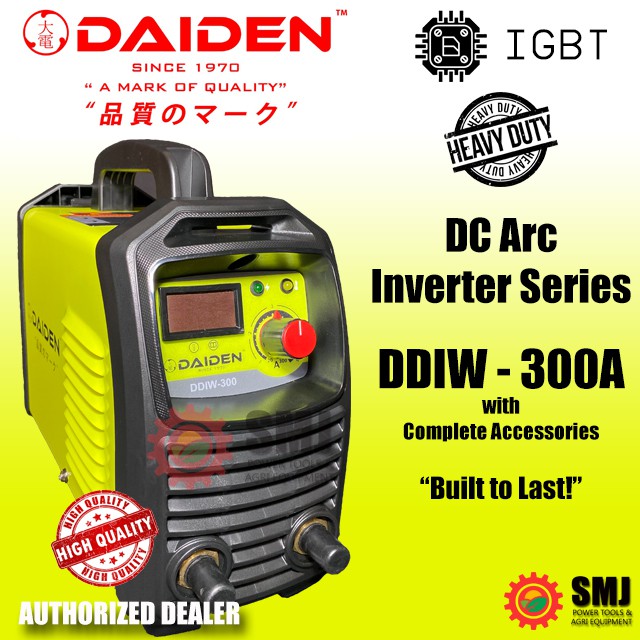 Daiden Inverter Welding Machine 300A Heavy Duty Shopee Philippines