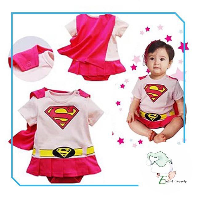 supergirl baby onesie