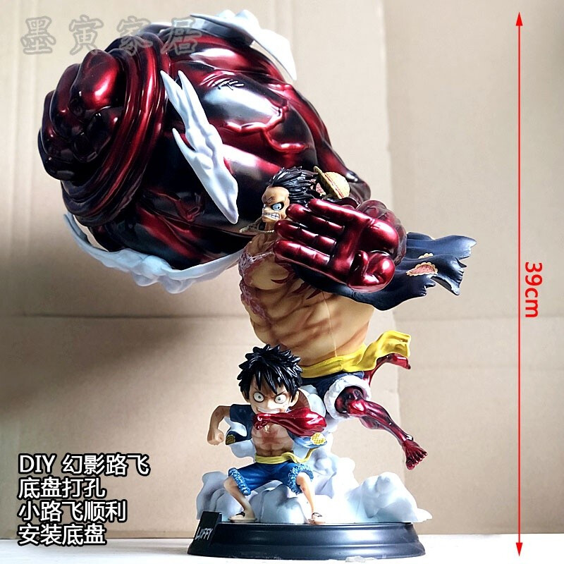 One Piece Hand to Do GK Defined Statue F3 Second Gear Fourth Gear Ultra Large Luffy Big Ape King ...