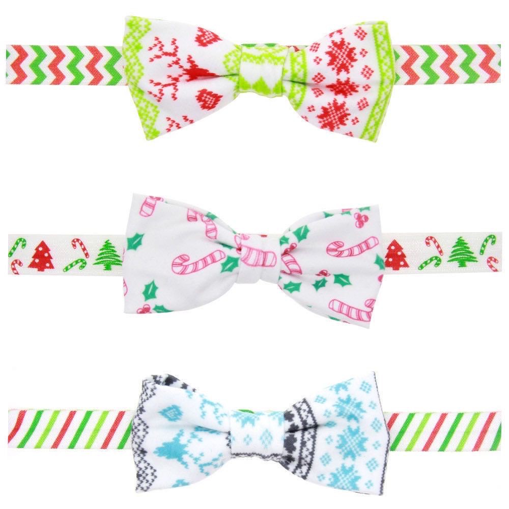 baby girl christmas bow