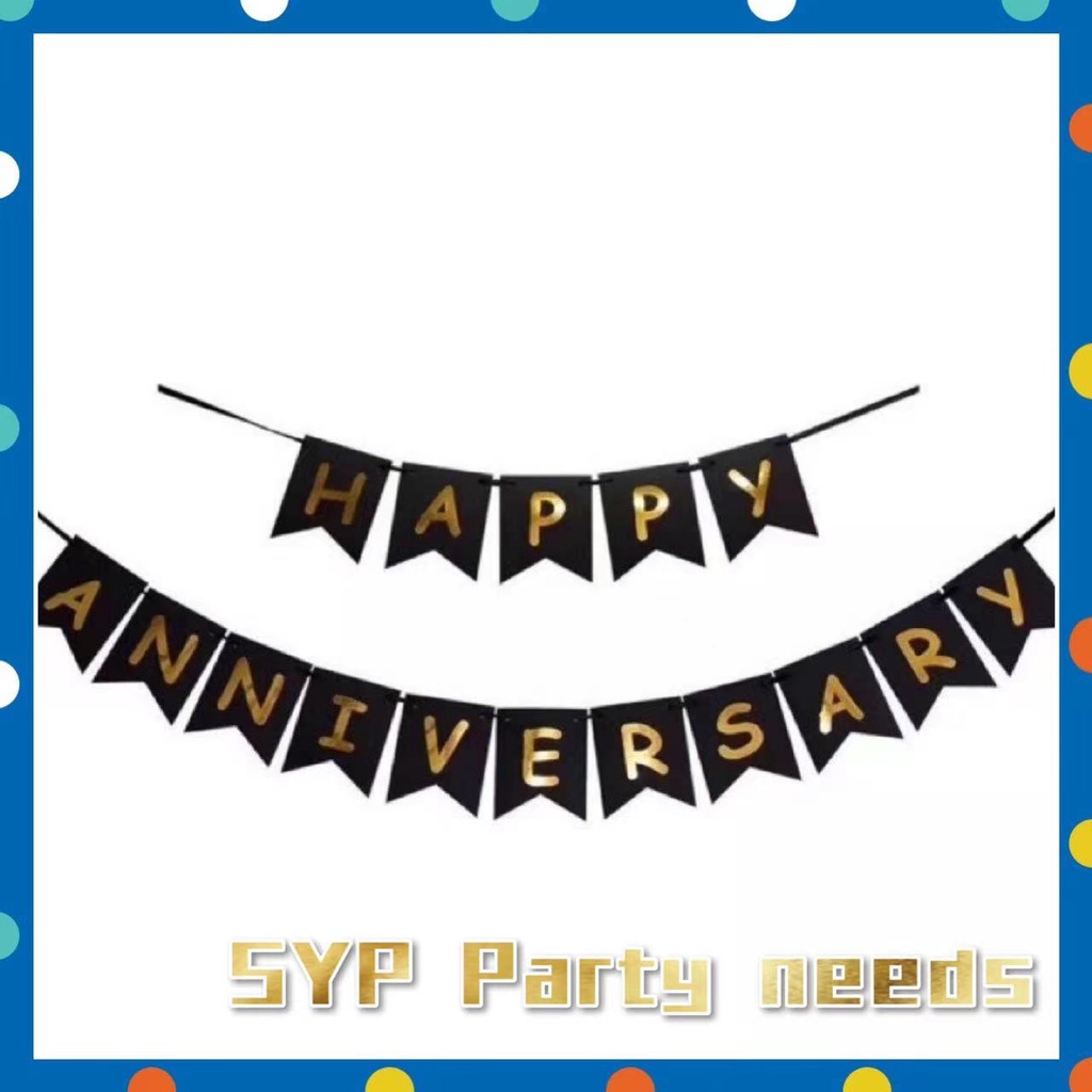 happy anniversary banner | Shopee Philippines
