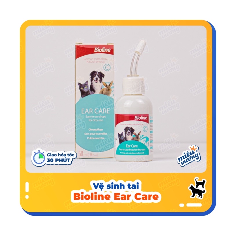 (Bioline Ear Care) Ear Care Cleaning Water (50ml Bottle) Shopee