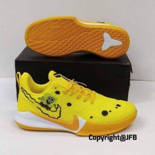 kobe spongebob shoes