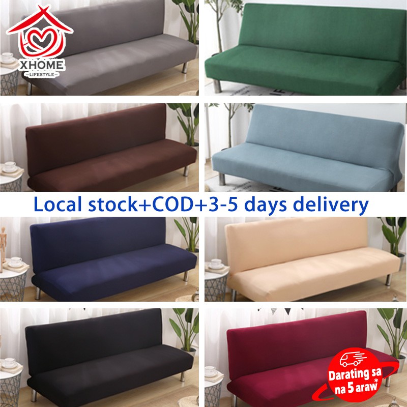 XHOME armless Sofa Bed Cover Stretchable Bedspread sheet Without