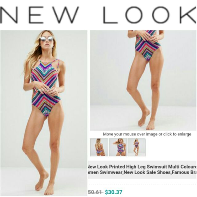 one piece swimsuit new look