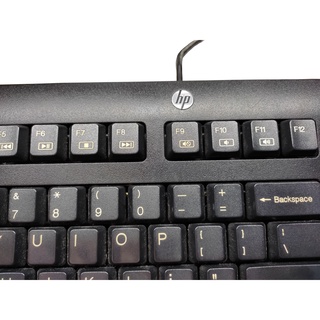 Original Authentic HP SK-2025 USB Wired Keyboard  Shopee Philippines