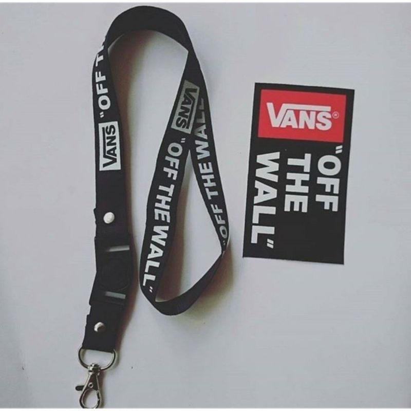 Lanyard VANS lanyard DISTRO Keychain name tag id card name card