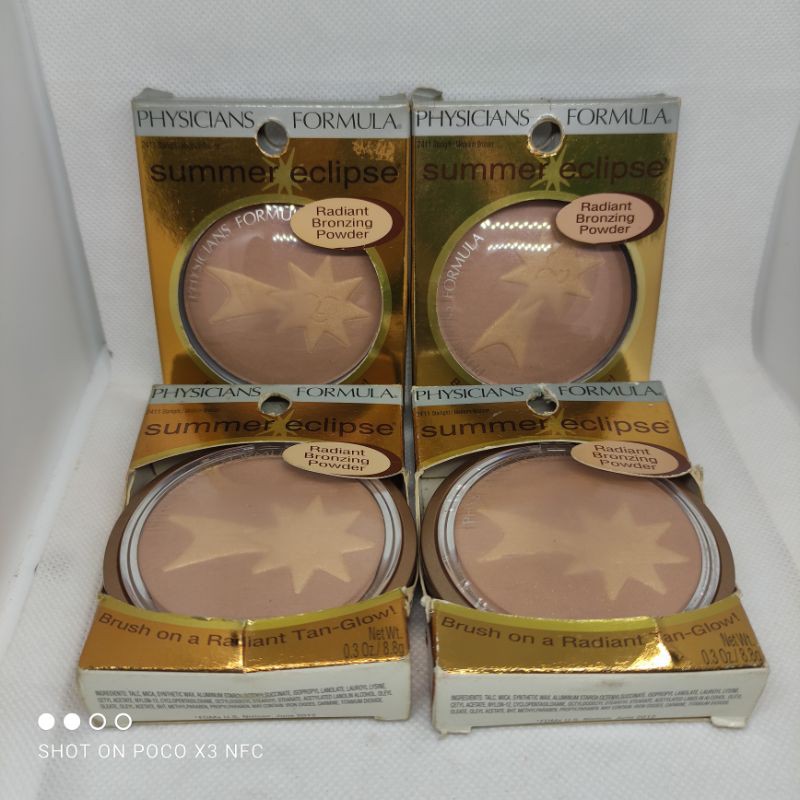PHYSICIANS FORMULA SUMMER ECLIPSE RADIANT BRONZING POWDER Shopee Philippines