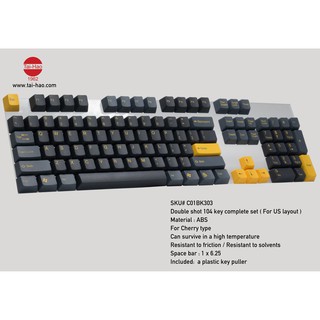 Tai Hao Abs Cubic Profile Keycaps Bow Wob Shopee Philippines