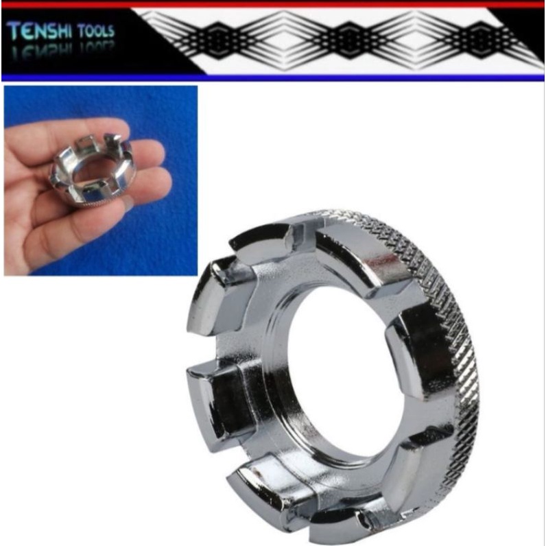 Bicycle Spoke wrench wheel alignment spanner tool 8 in 1 Shopee