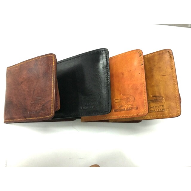 Bags Dai~Philippines Lacoste Short Wallet Men Leather Wallet