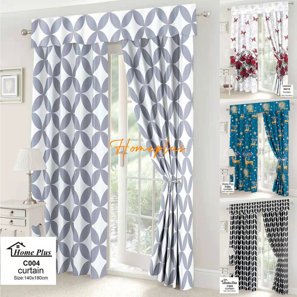 Cbi New Prints Curtain For Living Room, Tan And Grey Curtains