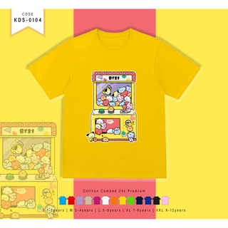 Children's Women's T-Shirt Picture BT21 PLAY CUTE / Korean Children Clothes #3