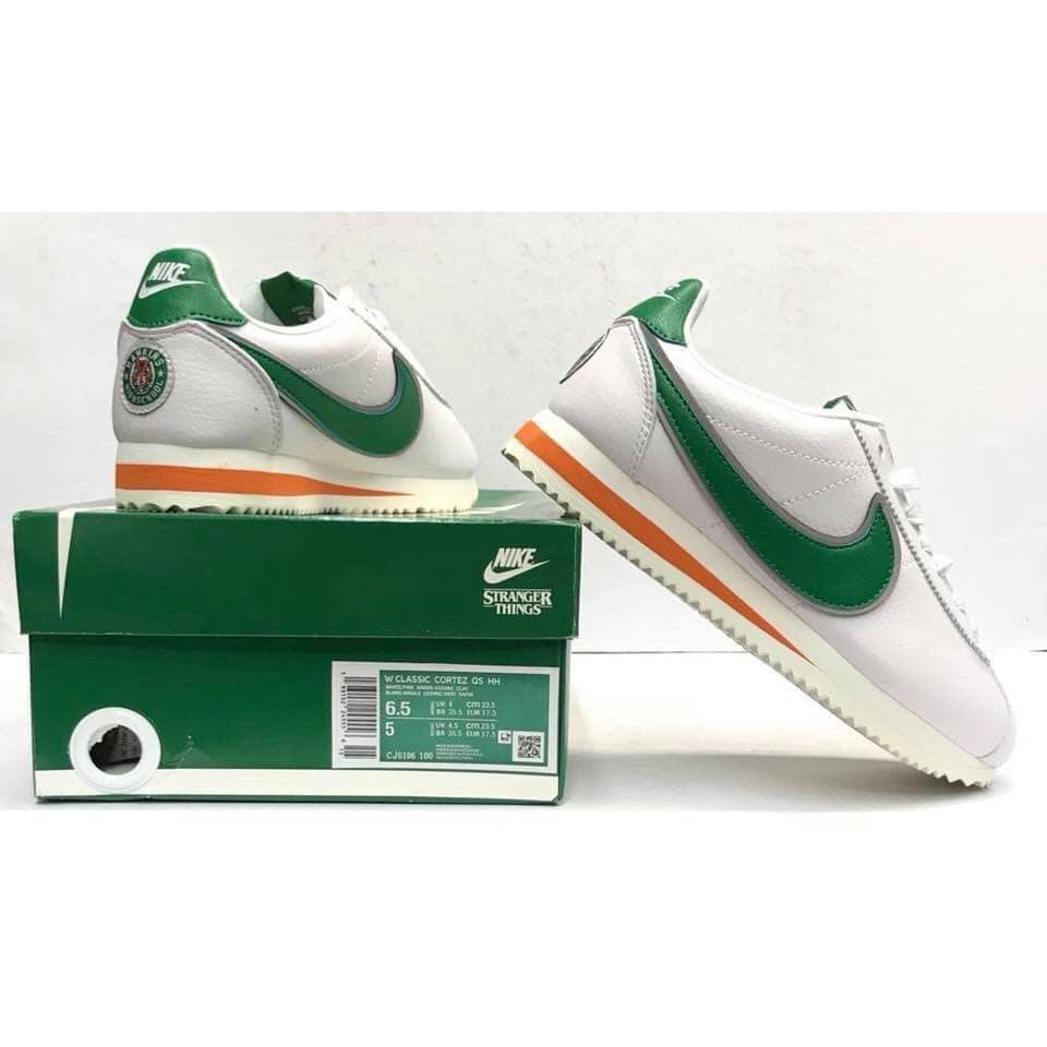 nike cortez womens green