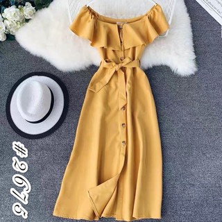 f&f orange dress