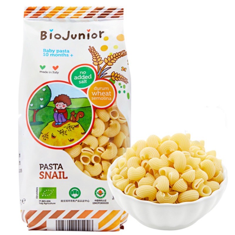 bio junior baby pasta