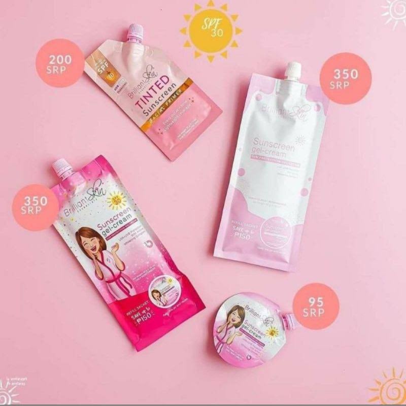 Brilliant Tinted Sunscreen 30 SPF, Sunscreen GelCream, Hydra Sunscreen