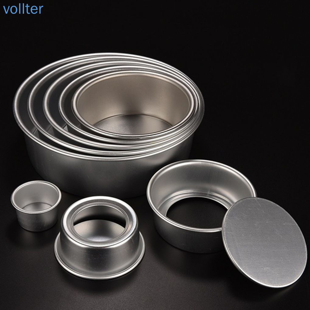 Aluminum Alloy Round Cake Chiffon Cheesecake Mold Cake Baking Tool Baking Mould Pan Bakeware