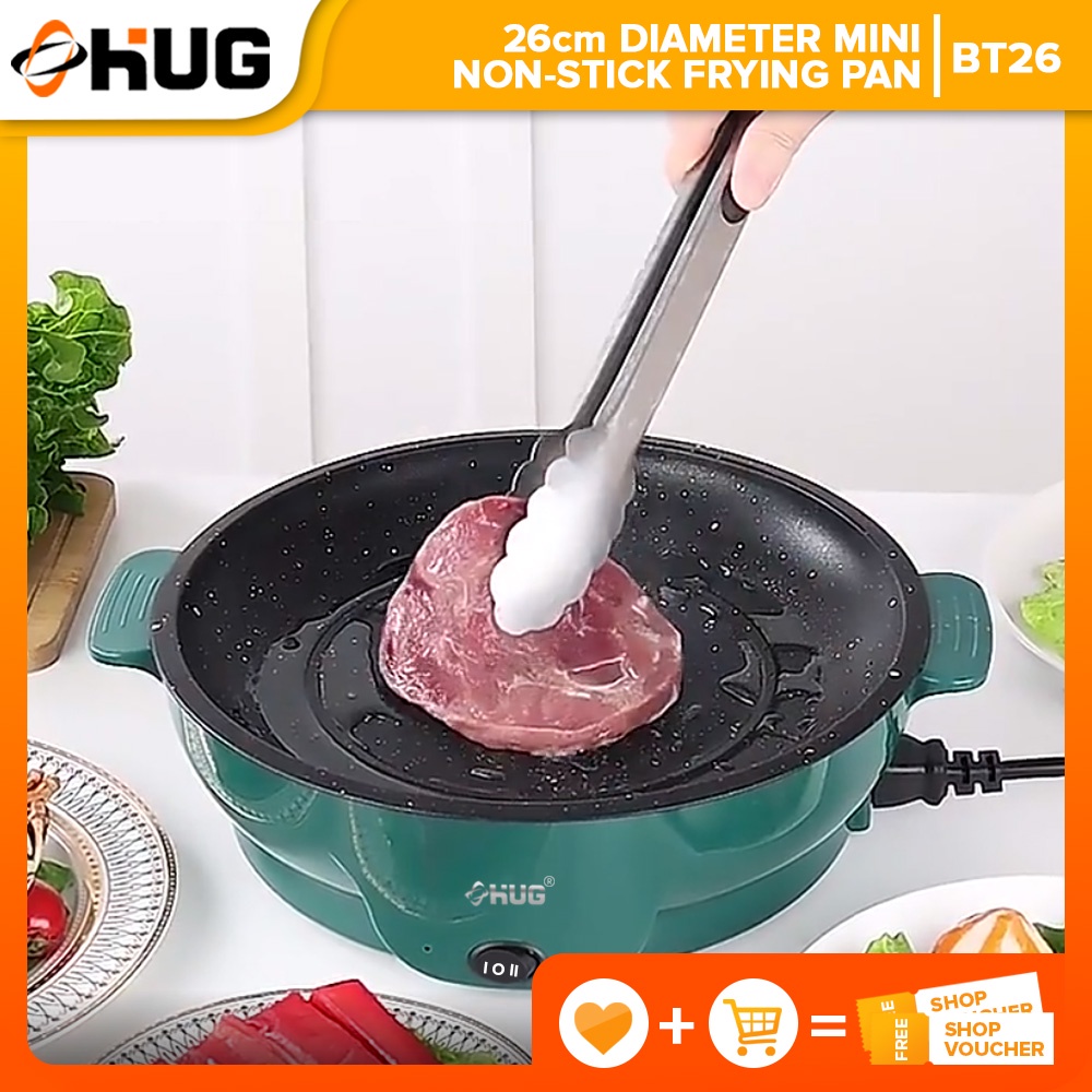 Electric Mini Nonstick Frying Pan High Power Electric Frying Cooker