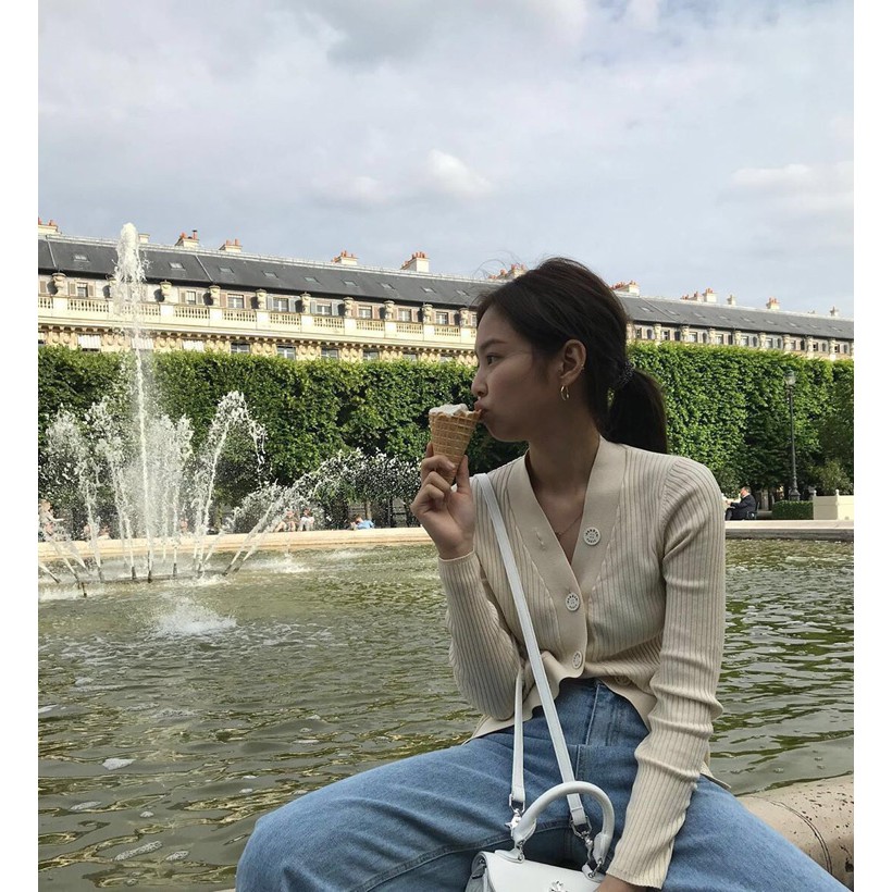 jennie blackpink cardigan