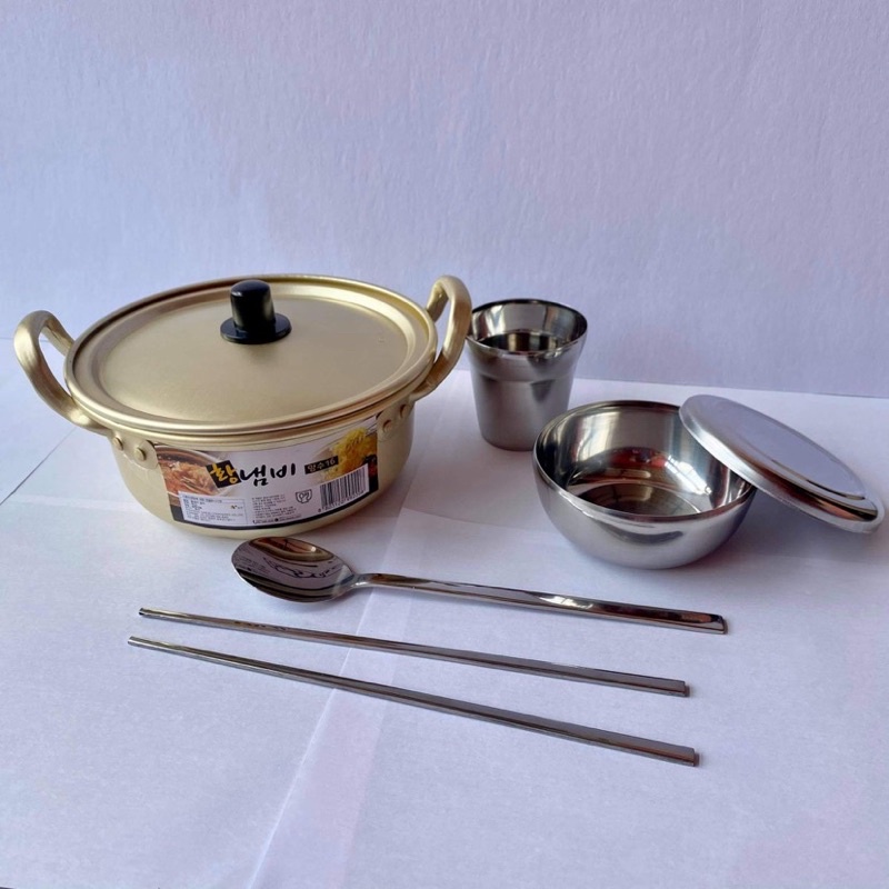 Korean Utensils Set (Stainless Steel) Shopee Philippines