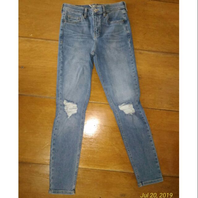 topshop stretchy jeans