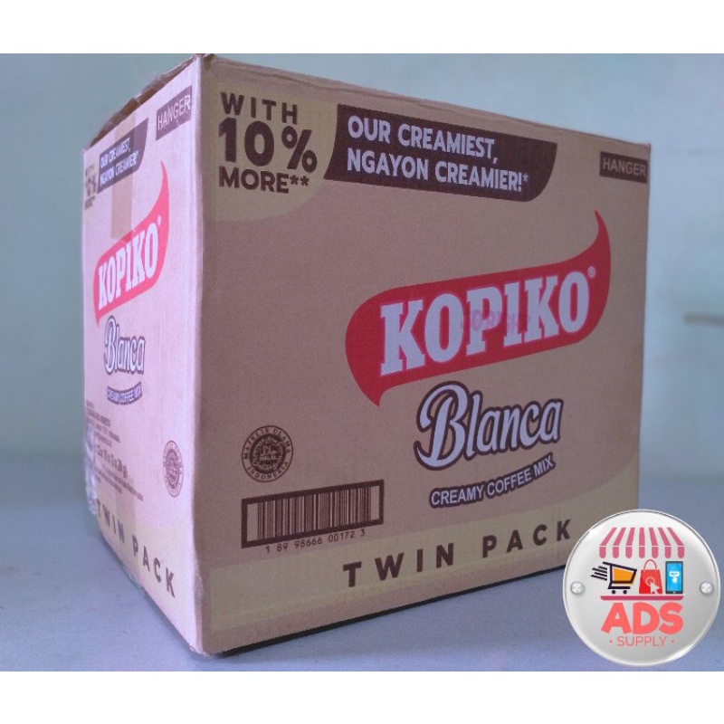  BOX Kopiko Blanca Twin Pack 12x10x 2x29g Shopee Philippines